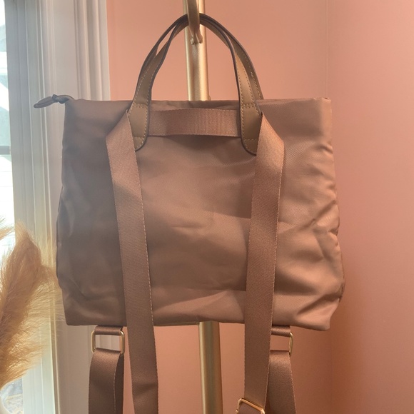 2 Mini Yellow & Brown Backpacks - Picture 5 of 7